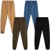 Quad Seven Boys Sweatpants - 4 Pack Soft Active Fleece Boys Joggers - Performance Athletic Pants for Kids with Pockets (4-18), Size 8-10, Black/Olive/Khaki/Blue view 1