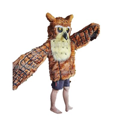 New Brown Mort Owl Mascot Costumes Mascota School Spirit