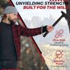 Bushcraft Hatchet - Multi-Tool Camping Hatchet with Firestarter and Saw | Portable Survival Gear | Hiking and Emergency Tools | All-in-One Backpaging Axe for Outdoor Adventures view 4