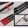 GTOFYU Telescopic Fishing Rod, Carbon Fiber Travel Surf Rod, Spinning Power Lure 2-9Oz, 20-50LB,Extra-Heavy Throwing Surfcasting Baitcasting Pole, Distance Throwing Fishing Rod, 4.2M/14Ft,Red view 3