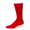 BoardroomSocks Cotton Dress Socks for Men, Mid-Calf Ribbed Dress Socks, Formal Business Socks, Red (1 Pair) view 1