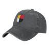 3sfg Baseball Cap Women Men Hat Vintage Trucker Sun Hat Dad Cowboy Hats Deep Heather view 1