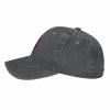 3sfg Baseball Cap Women Men Hat Vintage Trucker Sun Hat Dad Cowboy Hats Deep Heather view 3
