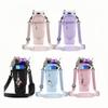 Water Bottle Holder for Stanley Cup Carrier Tumbler Bag 40oz Phone Holder Keychain Neoprene Water Bottle Pouch for Stanley Cup Accessories view 3