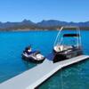 A Floating Inflatable Y Pontoons Dock Platform Station for Boat/Yacht/Jet Ski Amusement Park view 3