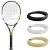 Babolat Pure Aero Tennis Racquet - Strung with 16g Natural Syn Gut at Mid-Range Tension (4 3/8" Grip) view 2