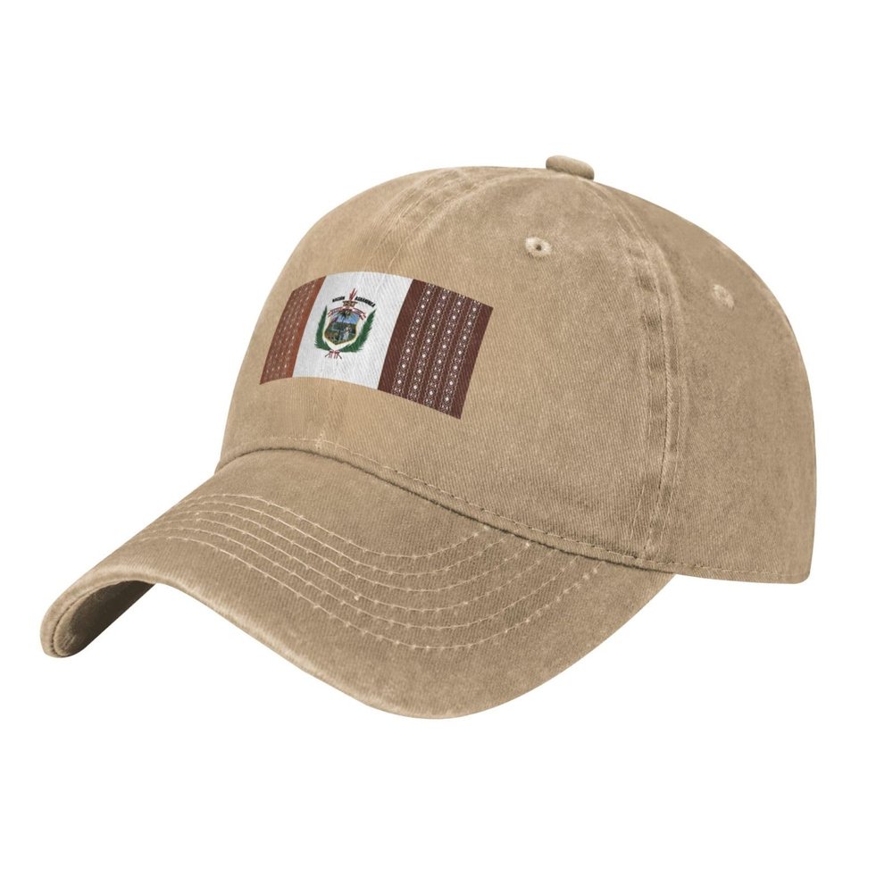 Bandera De Ro Tambo Baseball Cap Women Men Hat Vintage Trucker Sun Hat Dad Cowboy Hats Natural