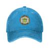 Seal of Los Gatos, California Baseball Cap Women Men Hat Vintage Trucker Sun Hat Dad Cowboy Hats Blue view 2