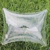 XHHBS Transparent Pillow Sofa Cushion Camping Pillow Clear Cushion Water Resistant Pillow core Travel Air Pillows Inflatable for Hiking Backpacking(60x60cm(24x24inch)) view 2