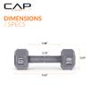 CAP Barbell Cast Iron Hex Dumbbell, Pair, 10 lb view 4
