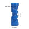 Bnineteenteam Boat Trailer Bow Roller, 8inch Self Centering Keel Roller Bow Stop Heavy Duty PU Trailer Stop 0.67in Center Aperture for Boat Yacht view 4