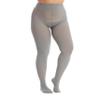 Frola Plus Size Tights for Women Semi Opaque Control Top High Waist Stockings 60 Denier Women's Pantyhose(XX-Langer,Steel) view 2