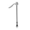 165mm/6.5inch Steel Quick Release Skewer Bolt Lever for Indoor Bike Bicycle Trainer Bicycle Cycling Back Rear Wheel Tires view 1