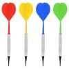 Accmor 20 Pack Soft Tip Darts, Bar Dart, Plastic Tip Darts Set, Attach Extra 100 Black 2BA Replacement Tips, Soft Tip Darts for Electronic/Plastic Dartboard view 2