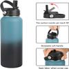 2 Pack Straw lid for Hydroflask Wide Mouth Water bottle,Flex Straw Lid compatible with Hydro Flask 12 16 18 20 32 40 64 oz,Sports Straw Cap Flip Top Lid Water Bottle Lid Accessories view 3