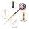 Accmor Metal Tip Darts, Steel Tip Darts, 18 Grams Professional Metal Darts, Darts Metal Tip Set, Metal Darts for Dartboard, 24 pcs  view 3