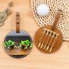 ZhanMg Brown Golf Tees Organizer Bag  Versatile Cute and funny Funny Frogs Belt Clip Bag for Golf Carry  Perfect Portable Protection on The Court. view 1