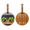 ZhanMg Brown Golf Tees Organizer Bag  Versatile Cute and funny Funny Frogs Belt Clip Bag for Golf Carry  Perfect Portable Protection on The Court. view 2