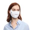 OHRAIN Sun Protection Face Cover UPF50+ Women Eye Protection Breathable Face Covering Balaclava Sun Protection White view 1