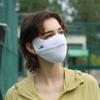 OHRAIN Sun Protection Face Cover UPF50+ Women Eye Protection Breathable Face Covering Balaclava Sun Protection White view 4