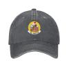 169th Airlift Squadron Insignia Afd-080129-092 Baseball Cap Women Men Hat Vintage Trucker Sun Hat Dad Cowboy Hats Deep Heather view 2