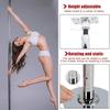 Permanent Dance Pole with Fixed Plate Dancing Pole for Home Dance Pole with Ceiling Mount And Extension Accessories More Safety And Stability 45Mm Competition Stripping Pole ,Colorfu,9.5~9.8FT view 2