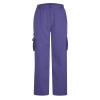 Rkwins Cargo Pants for Men Big and Tall Athletic Pants Loose Baggy Pants Straight Leg Sweatpants Outdoor Hiking Pants C-Purple view 3