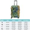 Travel Luggage Cover Suitcase Cover Suitcase Protector Animal Leopard Print Jungle Luggage Covers Washable Baggage Cover Elastic Anti-Scratch Suitcase Case Protector for Adult Personalized Suitcase Co view 2