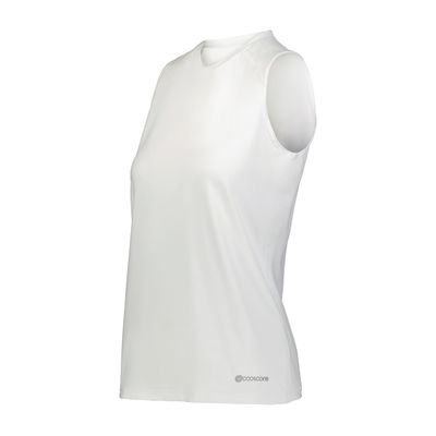 High Five Women's Truhit Sleeveless Jersey, White, S