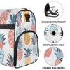 Customizable Large Gym Duffel Bag for Men Women Football Bags for Equipment Weekender Carry on Duffle Bags Pineapple view 3