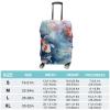 Travel Luggage Cover Suitcase Cover Suitcase Protector Colorful Carp Fish Luggage Covers Washable Baggage Cover Elastic Anti-Scratch Suitcase Case Protector for Adult Personalized Suitcase Covers view 2