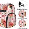 Custom Large Duffel Bags for Men Women Overnight Bags Adults Gym Duffel Bag for Training Soccer Swim Yoga Travel Watermelon view 3