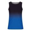 Beach Tank Tops for Men Summer Fashion Sleeveless Gradient Color Muscle Basic T Shirts Casual Loose Pullover Tops tshirts shirts for men graphic Blue 4X view 2