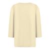 3/4 Sleeve Tops for Women Henley Crew Neck T Shirts Button Three Quarter Length Fall Blouses Dressy Casual Cute Shirts 2025 3/4 Length Sleeve Womens Tops, Beige, Large view 4
