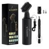 Joooones Golf Club Cleaning Kit Durable Golf Water Brush Sturdy Groove Sharpener with 3 Replaceable Heads Sharp Stainless Steel Blade for deep Cleaning Work on Most Wedges and IronsDetachable Blade view 1
