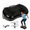 SUPER DEAL Pro Vibration Plate Exercise Machine - Whole Body Workout Vibration Fitness Platform Fit Massage Workout Trainer w/Loop Bands + Bluetooth + Remote, 99 Levels (Black)