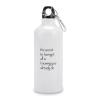JuneLucky The Secret to Having It All Is Knowing You Already Do Water Bottles with Carabiner Clip Keeps Hot & Cold Insulated Sports Bottles Stainless Steel Tumbler for Travel Gym Outdoor 20 oz view 1