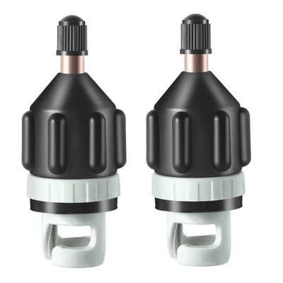 (2-Pack) Inflatable Boat SUP Pump Adaptor Air Pump Converter Standard Schrader Conventional Pump Adaptor for Kayak Inflatable Rowing Boat