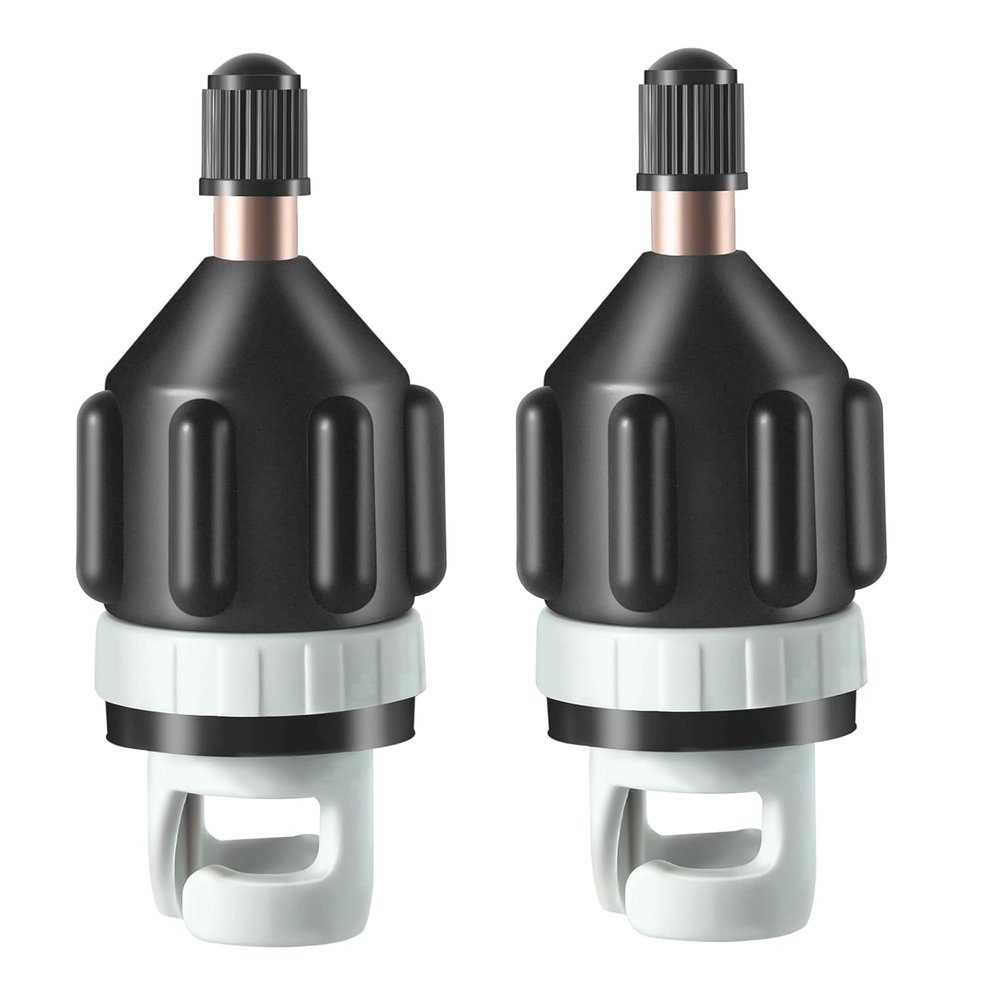(2-Pack) Inflatable Boat SUP Pump Adaptor Air Pump Converter Standard Schrader Conventional Pump Adaptor for Kayak Inflatable Rowing Boat