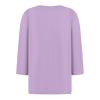 3/4 Sleeve Tops for Women Henley Crew Neck T Shirts Button Three Quarter Length Fall Blouses Dressy Casual Cute Shirts 2025 3/4 Length Sleeve Womens Tops, Light Purple, X-Large view 4