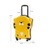 ZYBB Children's Trolley Case Animal Cartoon Boy Girl Suitcase with Mute Universal Wheels(Color:Rose Gold) view 2