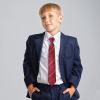 Moyibai 4PCS Boys Zipper Tie Adjustable Pre-Tied Ties,Boys and Girls Necktie for Wedding School Graduation Uniforms JK Tie view 4