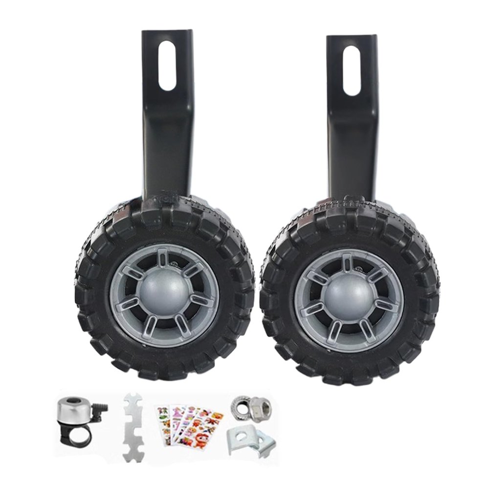 Bike Training Wheels 12Inch 14Inch 16Inch 18Inch 20 Inch Big Kids Heavy Duty Universal Durable and Easy to Install Bicycle Accessories (14inch)