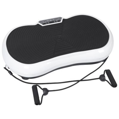LEMY Vibration Plate Exercise Machine,Full Body Shaker with Bluetooth and Remote Control,Vibrating Plate Machine for Fitness,Training (White)