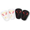 4pcs Mini Shin Guards Soccer, 3.15x1.97in Kids Football Shin Pads Player Equipment Comfortable Small Shin Guards Protective Miniature Gear for Teens Adult Boys Girls Men Women view 1