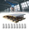 ENWINDXS Training Gymnastics Springboard Home Grey Vault Gymnastics Springboard Large, Adult Professional Gymnast Spring Board with 9 Springs, Fitness Training Springboard for Home Gym School view 1