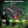 Miasazyr Night Vision Goggles Head Mounted, Rechargeable Hands Free Night Vision Binoculars,1312FT Digital Infrared Night Vision Scopes, Compatible with Military Tactical Helmet, 8X Digital Zoom view 2