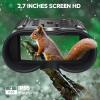 Miasazyr Night Vision Goggles Head Mounted, Rechargeable Hands Free Night Vision Binoculars,1312FT Digital Infrared Night Vision Scopes, Compatible with Military Tactical Helmet, 8X Digital Zoom view 3