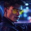 DUCO Night Vision Glasses for Men Women Chic Metal Polygon Frame, Anti-Glare, UV400 Protection, Yellow Polarized Lens 309Y (Black Gold Frame Night Vision Lens) view 2