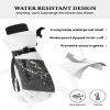 Caracaleap Winter Ski Mittens for Men Women Cold Weather- Warm Snow Mitts Gloves Waterproof & Windproof for Snowboard Snow Sports White M-L view 3